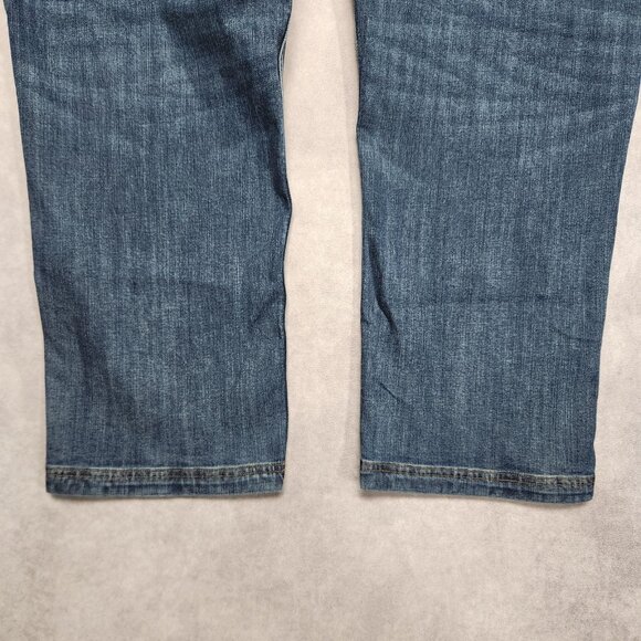 Duluth Ballroom Double Flex Jeans Mens 46x30 Blue Denim Relaxed Fit‎ Workwear - Picture 16 of 16